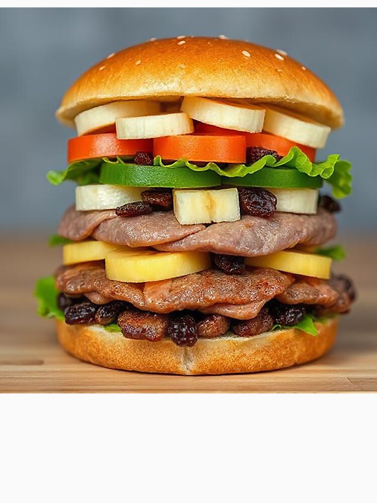 "Chaos Burger: The Wildest Gourmet Stack Ever" by MFMart T-Shirts, Hoodie, Sweatshirt | BlankRebels.com (Image 2)