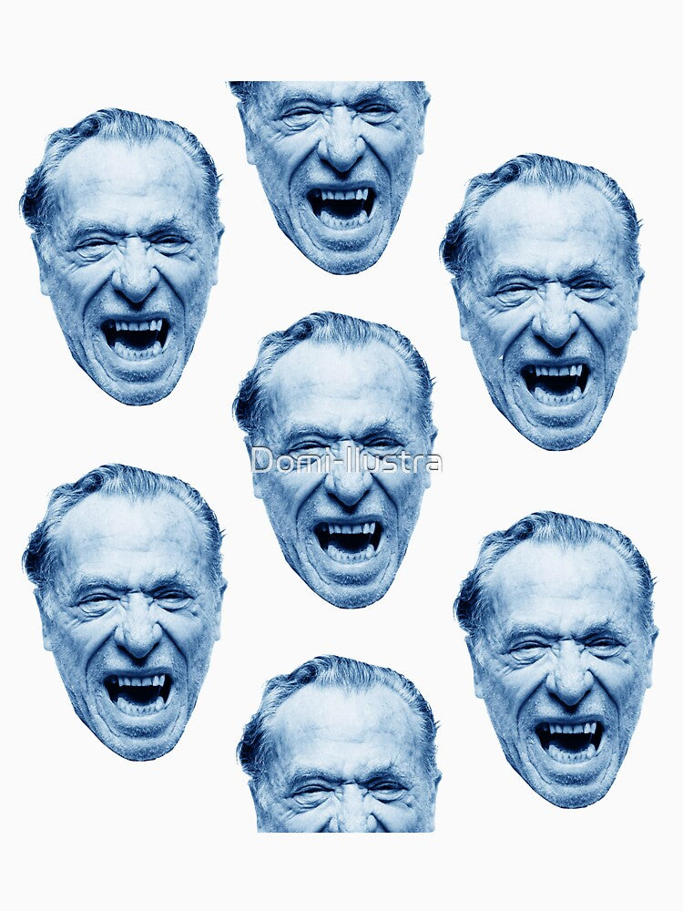 Bukowski vintage by Domi-llustra