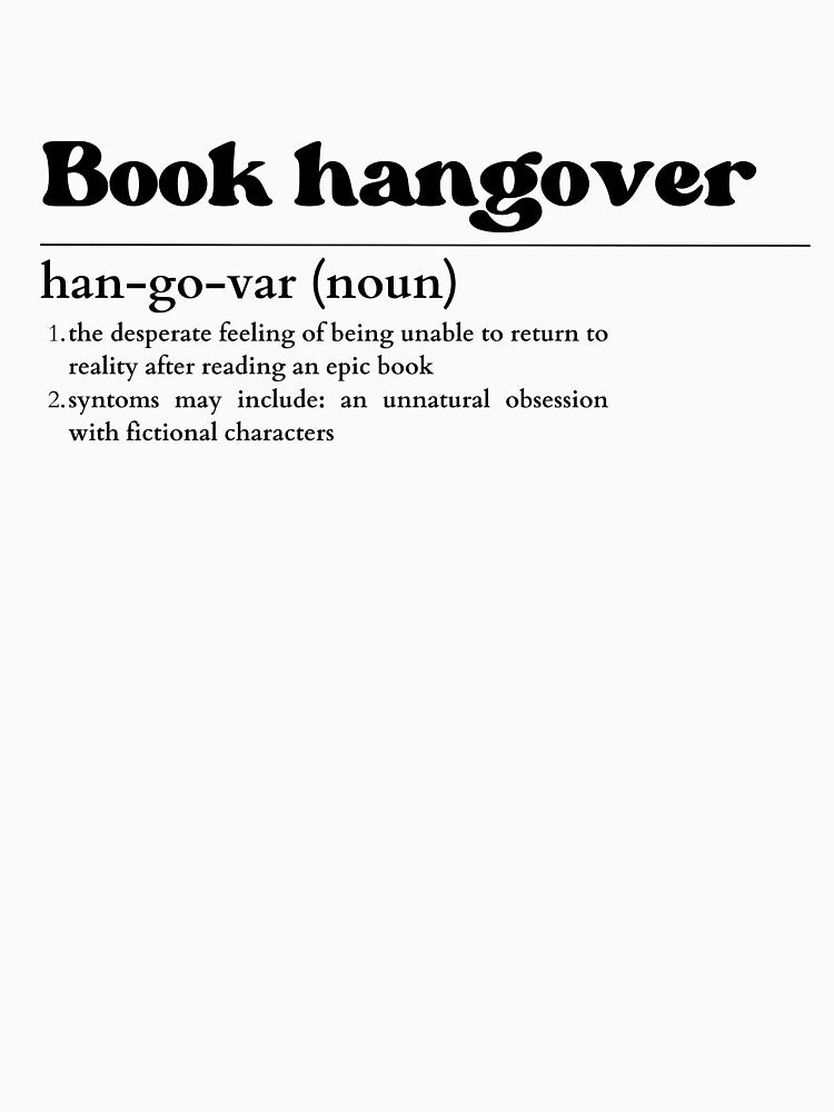 Book hangover by Moonbow-cr T-Shirts, Hoodie, Sweatshirt | BlankRebels.com (Image 3)