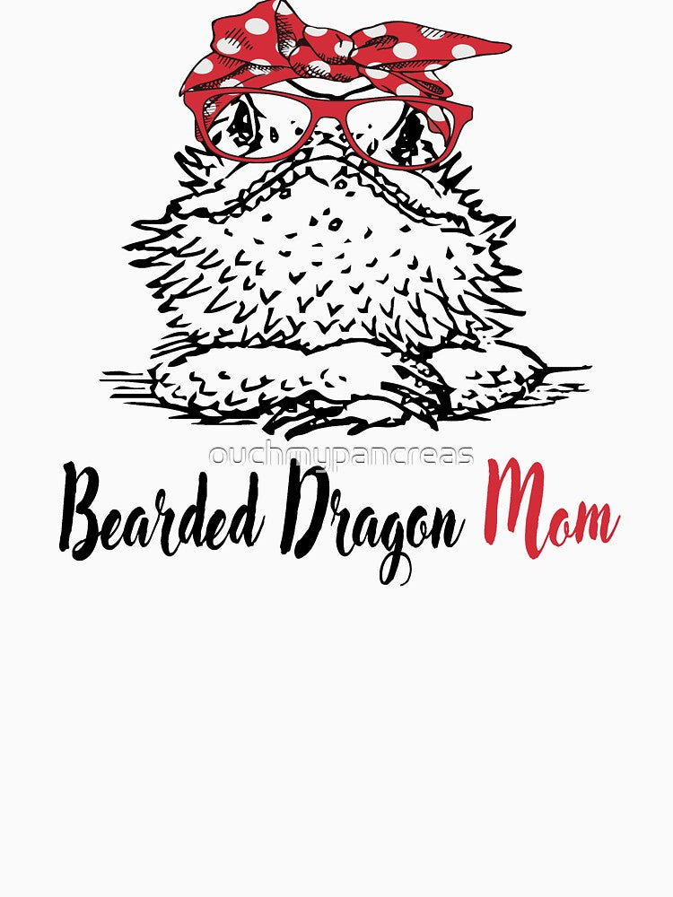 Bearded Dragon Mom by ouchmypancreas T-Shirts, Hoodie, Sweatshirt | BlankRebels.com (Image 3)