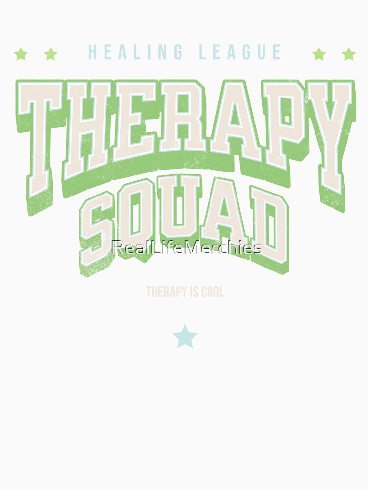 Therapy Squad Healing League – Retro Mental Health Varsity Design by RealLifeMerchies T-Shirts, Hoodie, Sweatshirt (Image 3)