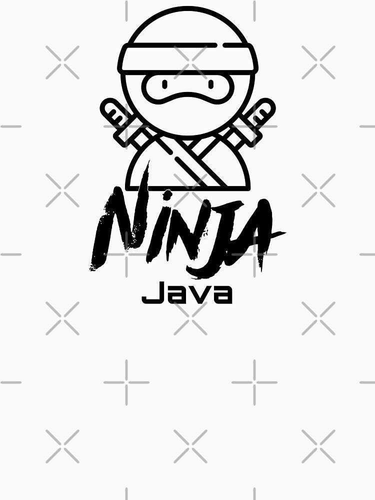 Java Ninja (black) by Stornu2Ruedas T-Shirts, Hoodie, Sweatshirt | BlankRebels.com (Image 3)