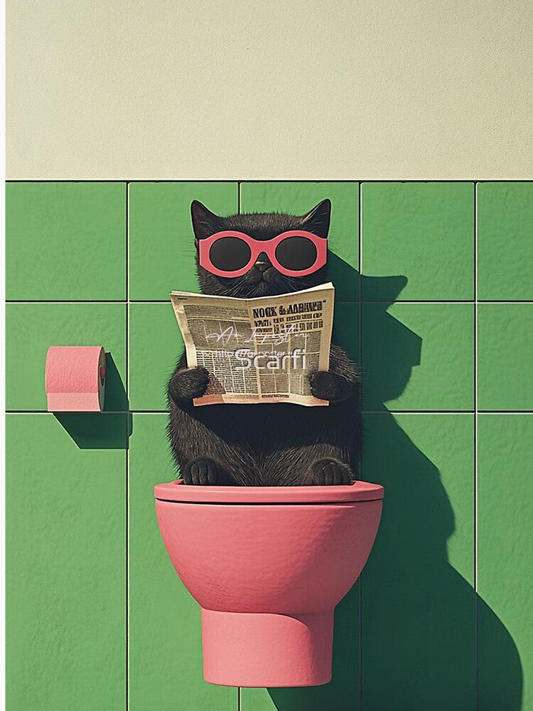 cat for a poop by Scarfi T-Shirts, Hoodie, Sweatshirt | BlankRebels.com (Image 3)
