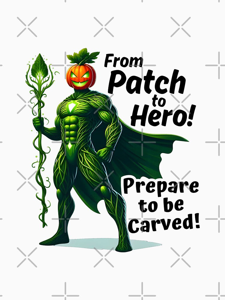 Patch Hero! Pumpkin Knight Rises T-Shirts, Hoodie, Sweatshirt