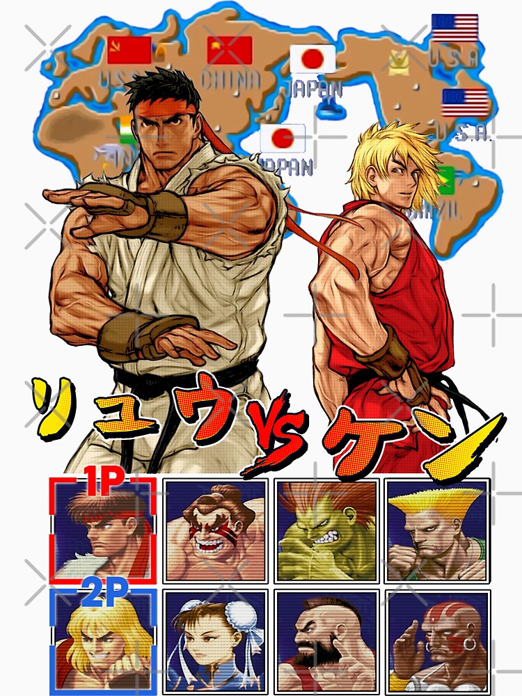 Tribute to Street Fighter Option B by huesitos1977