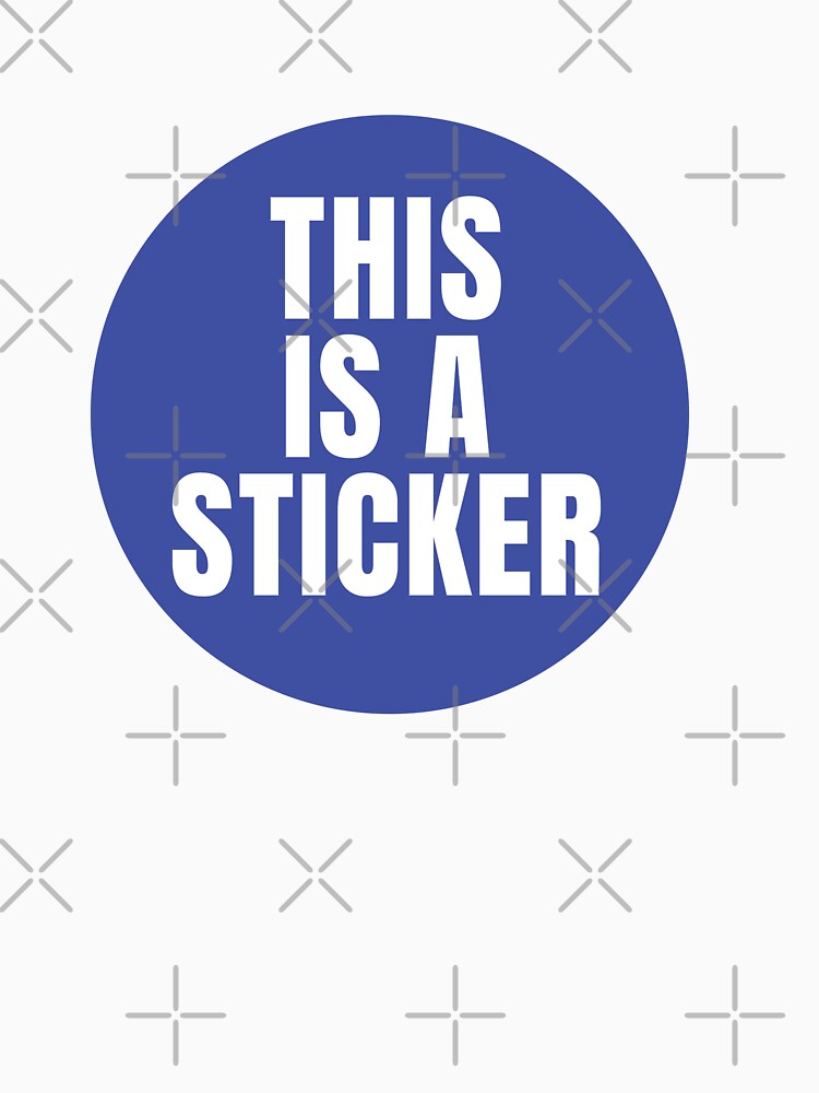 THIS IS A STICKER by PIXEL POP DESIGNS - Beyond the Norm! T-Shirts, Hoodie, Sweatshirt | BlankRebels.com (Image 3)