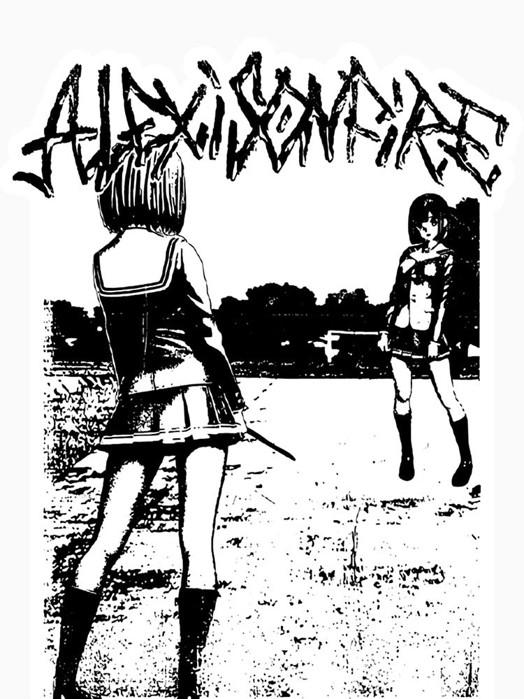 Alexisonfire Merch Anime Knife by Maribeiller T-Shirts, Hoodie, Sweatshirt | BlankRebels.com (Image 3)
