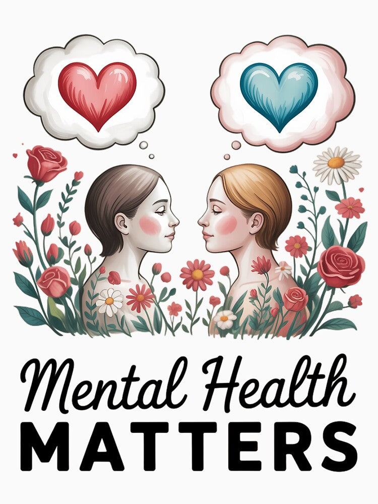Yellow Mental Health Awareness -Mental Health Matters by DoorwayThreads T-Shirts, Hoodie, Sweatshirt (Image 3)