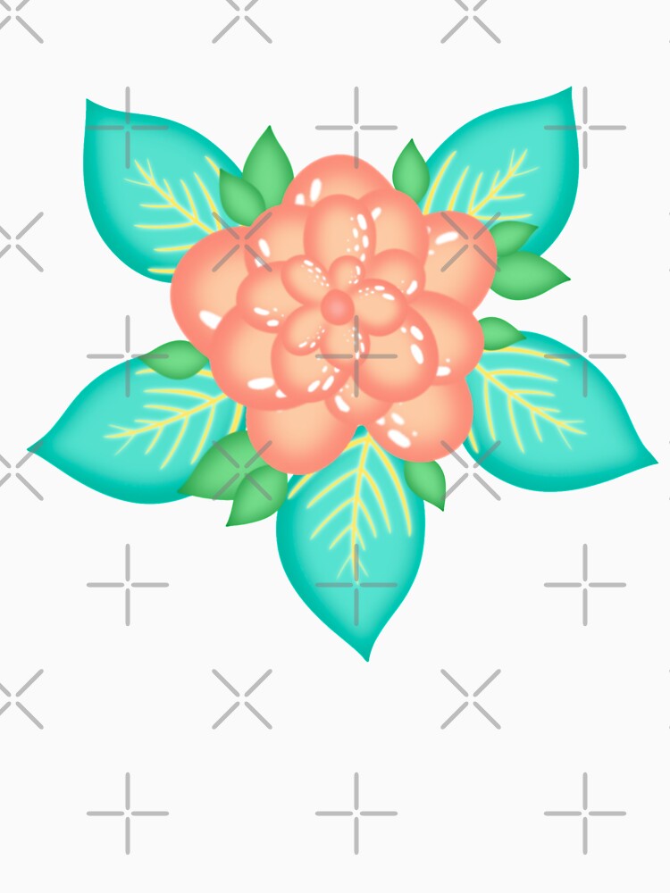 Tropical Flower by avacado-designs T-Shirts, Hoodie, Sweatshirt | BlankRebels.com (Image 3)