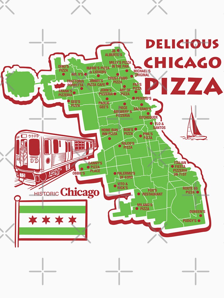 Delicious Chicago Pizza by harebrained T-Shirts, Hoodie, Sweatshirt | BlankRebels.com (Image 3)