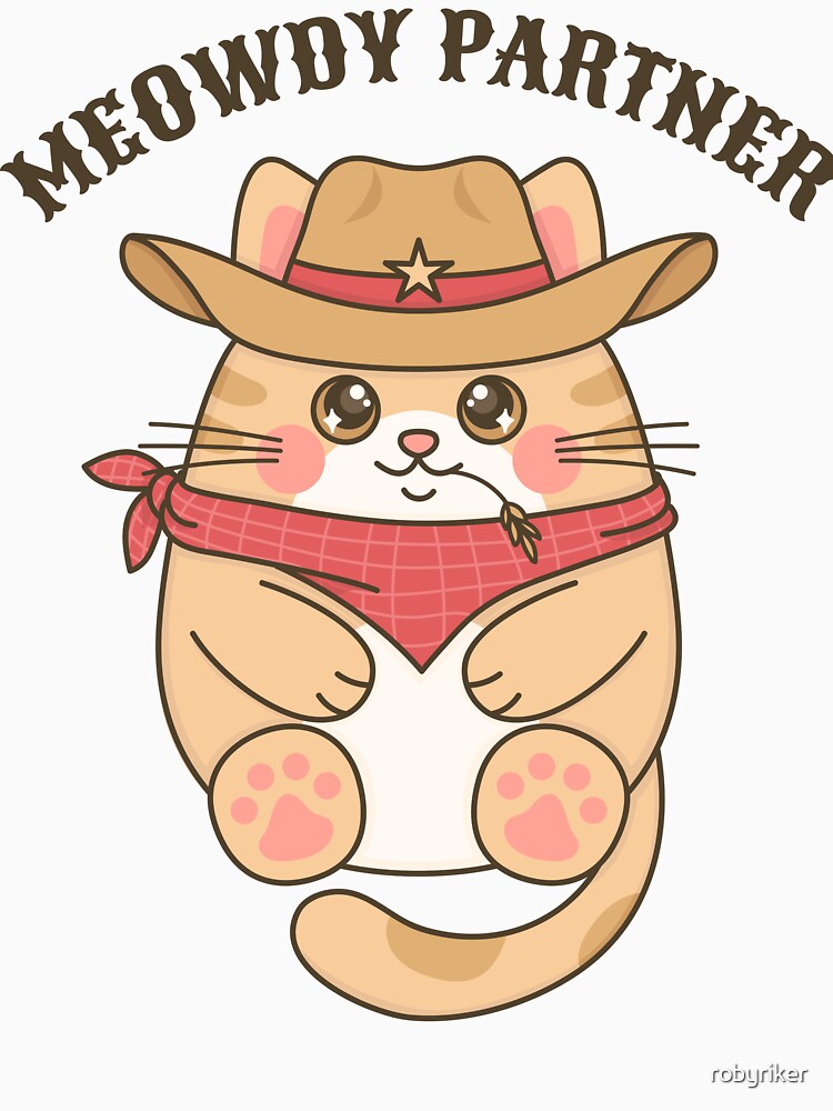 Meowdy Partner by robyriker T-Shirts, Hoodie, Sweatshirt | BlankRebels.com (Image 3)