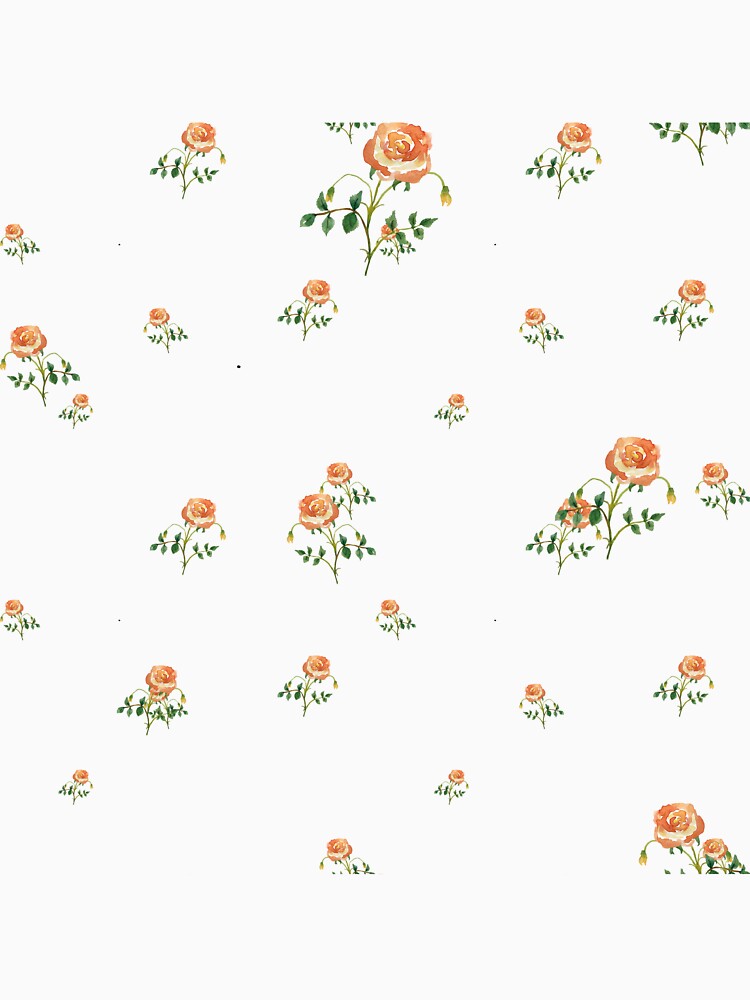 Rose Flower Ornate Cute Floral Pattern Watercolor Yana Mustafina Boho Soulful T-Shirts, Hoodie, Sweatshirt