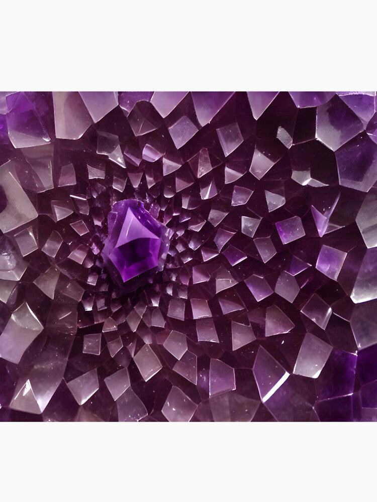 Amethyst 18 Mandala by christineiris T-Shirts, Hoodie, Sweatshirt | BlankRebels.com (Image 2)
