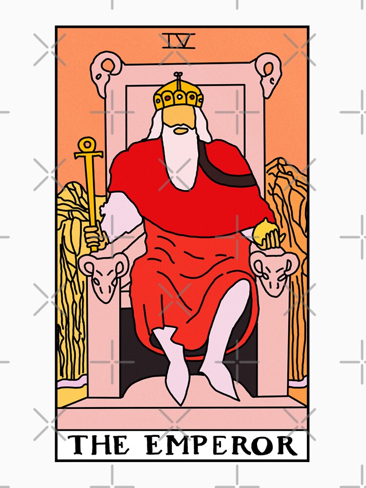The Emperor Tarot Card by RubyGoesBananas T-Shirts, Hoodie, Sweatshirt | BlankRebels.com (Image 2)