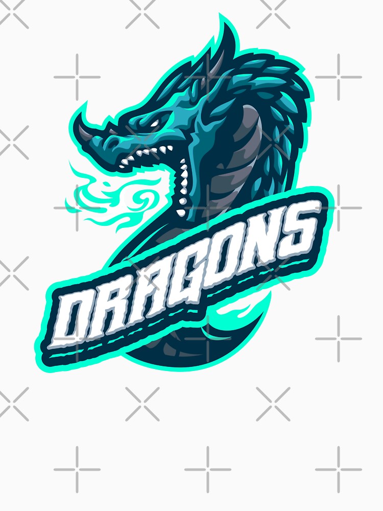 Blue Dragons Mascot by AnimalLover4eva T-Shirts, Hoodie, Sweatshirt | BlankRebels.com (Image 3)
