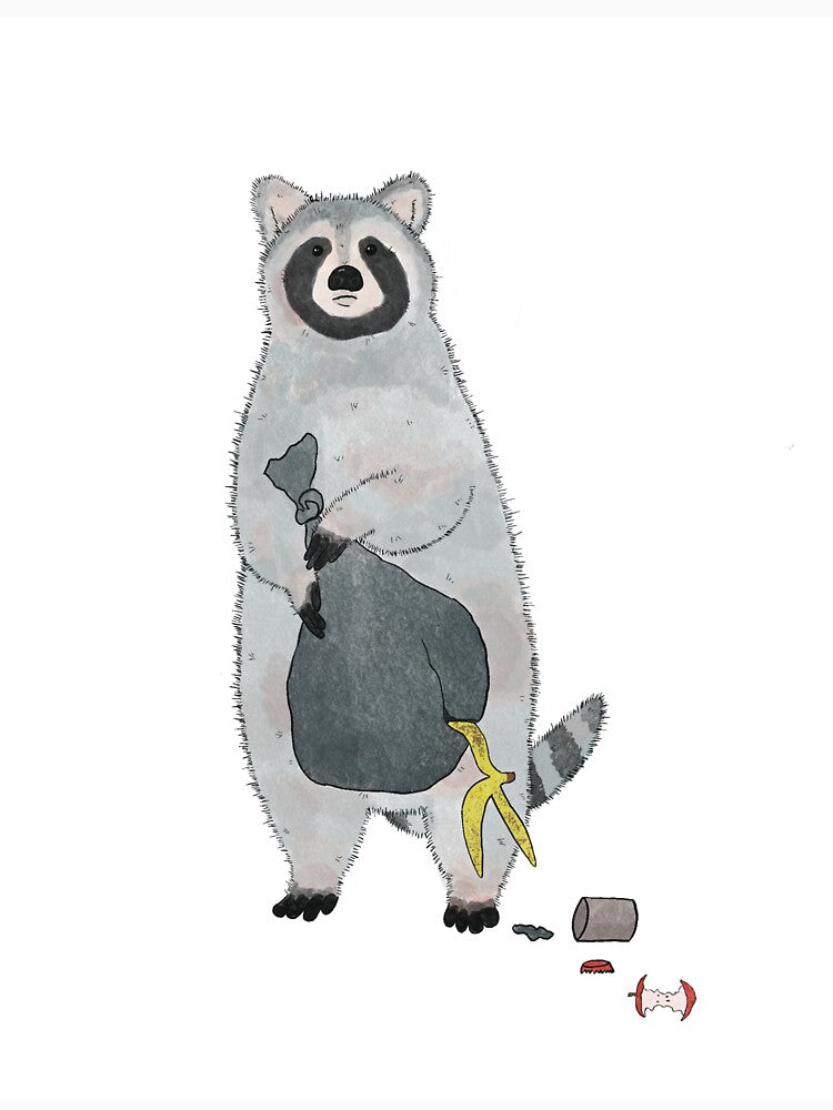 Trash Panda, Garbage Raccoon, Cute Animal by whimsicalwren T-Shirts, Hoodie, Sweatshirt | BlankRebels.com (Image 3)