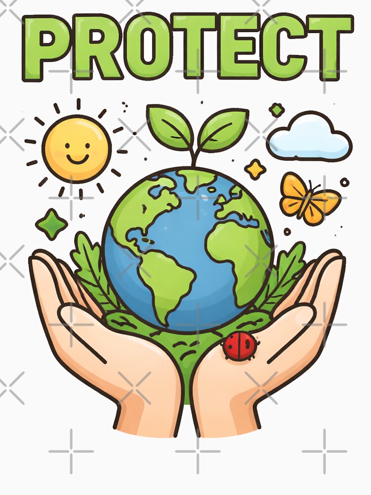 PROTECT – Save the Planet by Saturnspx T-Shirts, Hoodie, Sweatshirt | BlankRebels.com (Image 3)