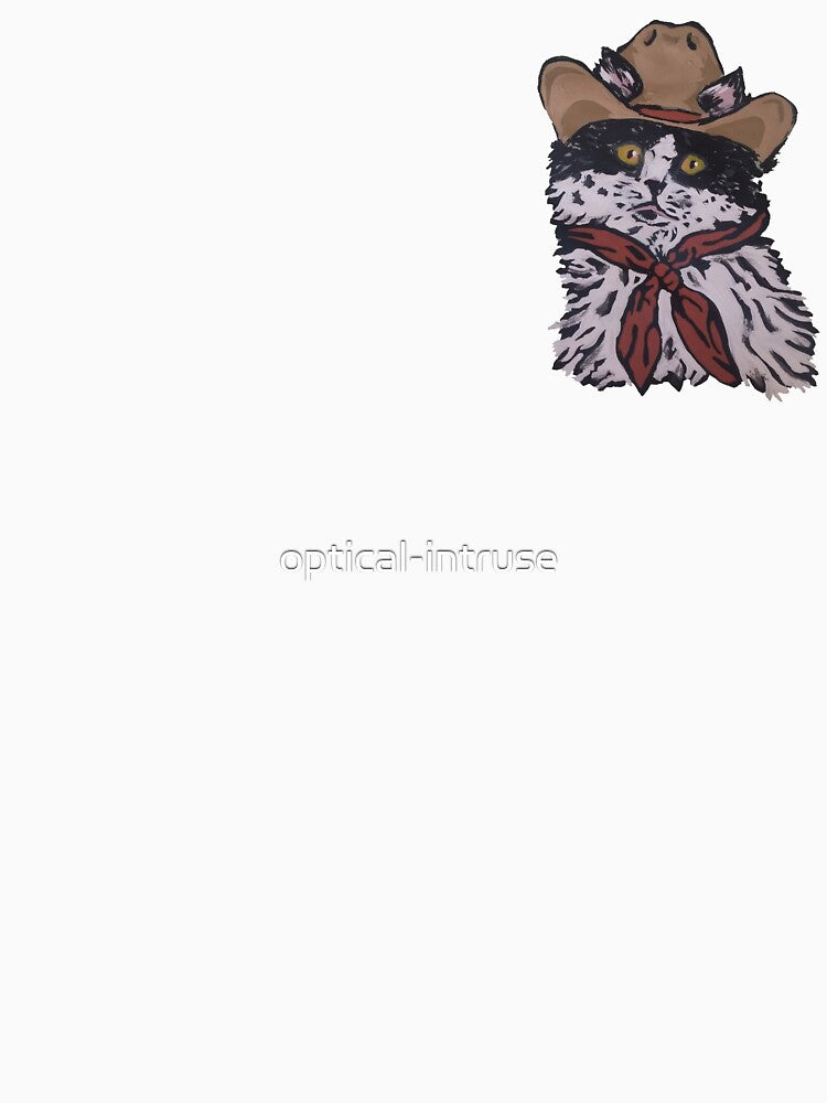 Cowboy Kitten by optical-intruse T-Shirts, Hoodie, Sweatshirt | BlankRebels.com (Image 3)