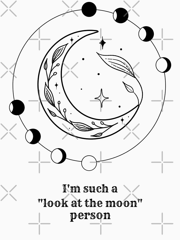 Look at the moon by ManiaTeec T-Shirts, Hoodie, Sweatshirt | BlankRebels.com (Image 3)