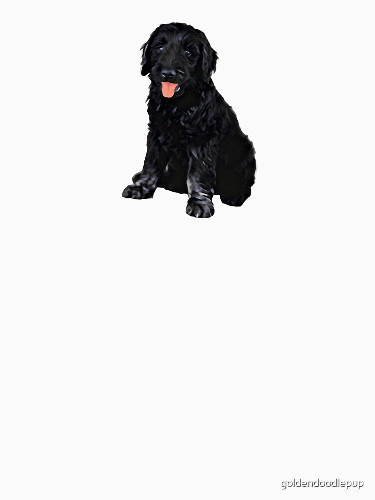 Black Goldendoodle Puppy by goldendoodlepup T-Shirts, Hoodie, Sweatshirt | BlankRebels.com (Image 2)