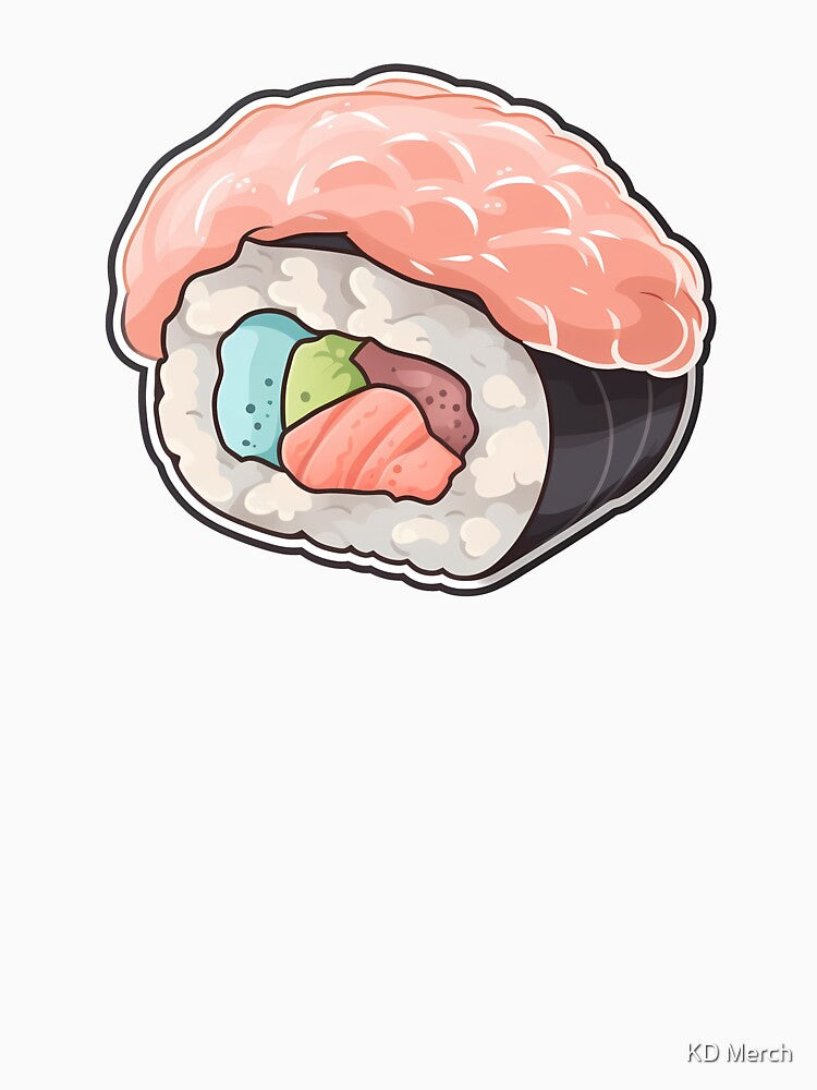 Sushi Foodie Japanese Food Lover by KD Merch T-Shirts, Hoodie, Sweatshirt | BlankRebels.com (Image 3)