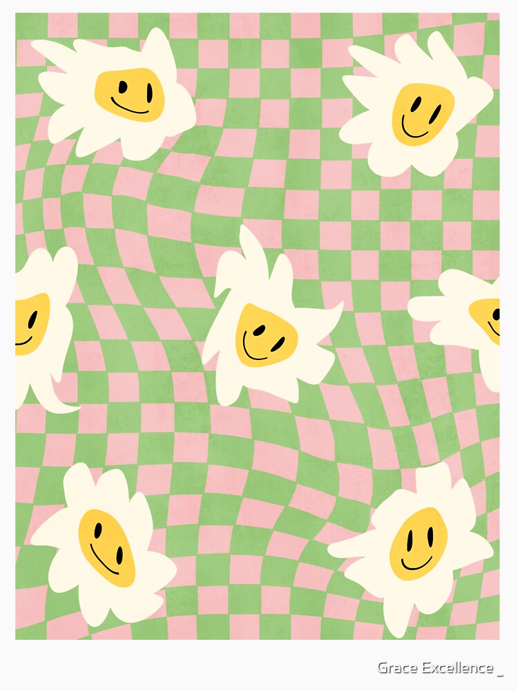 Trippy Flower Illustration by Grace Excellence _ T-Shirts, Hoodie, Sweatshirt | BlankRebels.com (Image 3)
