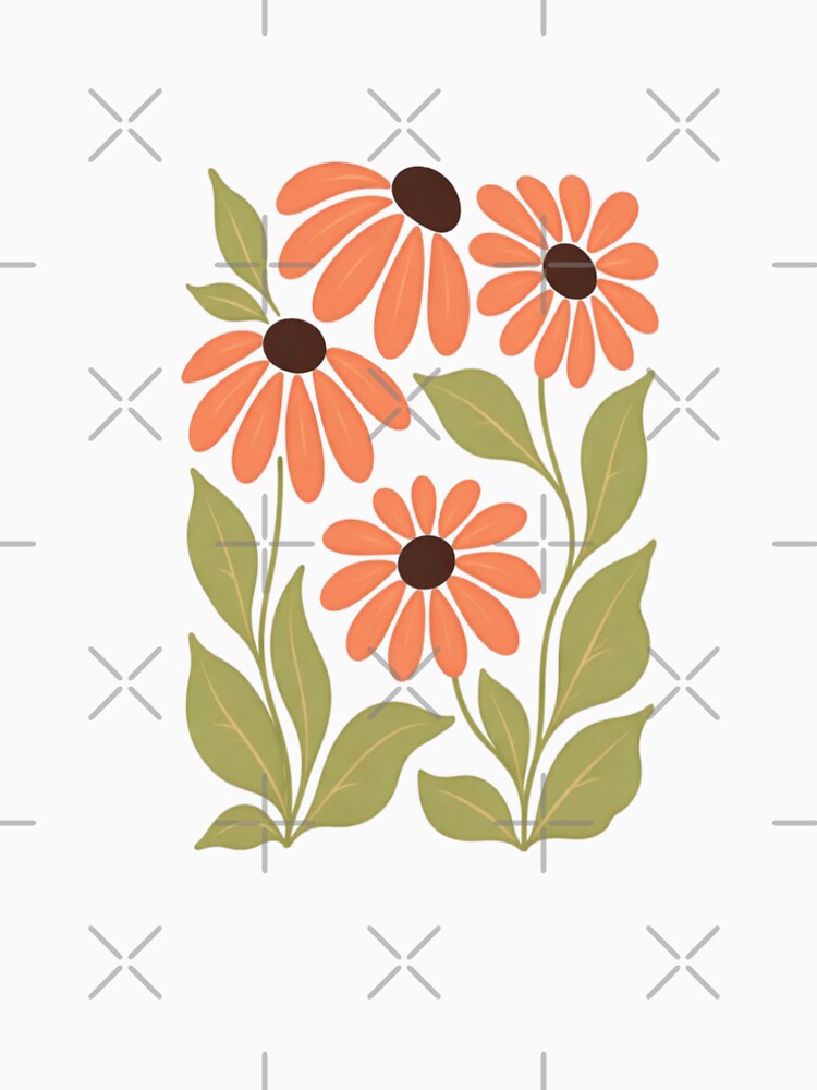 Orange Blossom Bouquet by scoobsmitaart T-Shirts, Hoodie, Sweatshirt | BlankRebels.com (Image 2)