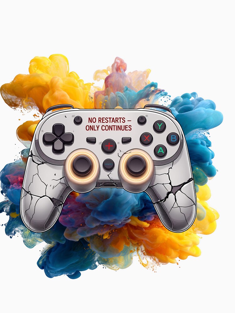 No Restarts Only Continues by SloganSauce T-Shirts, Hoodie, Sweatshirt | BlankRebels.com (Image 3)
