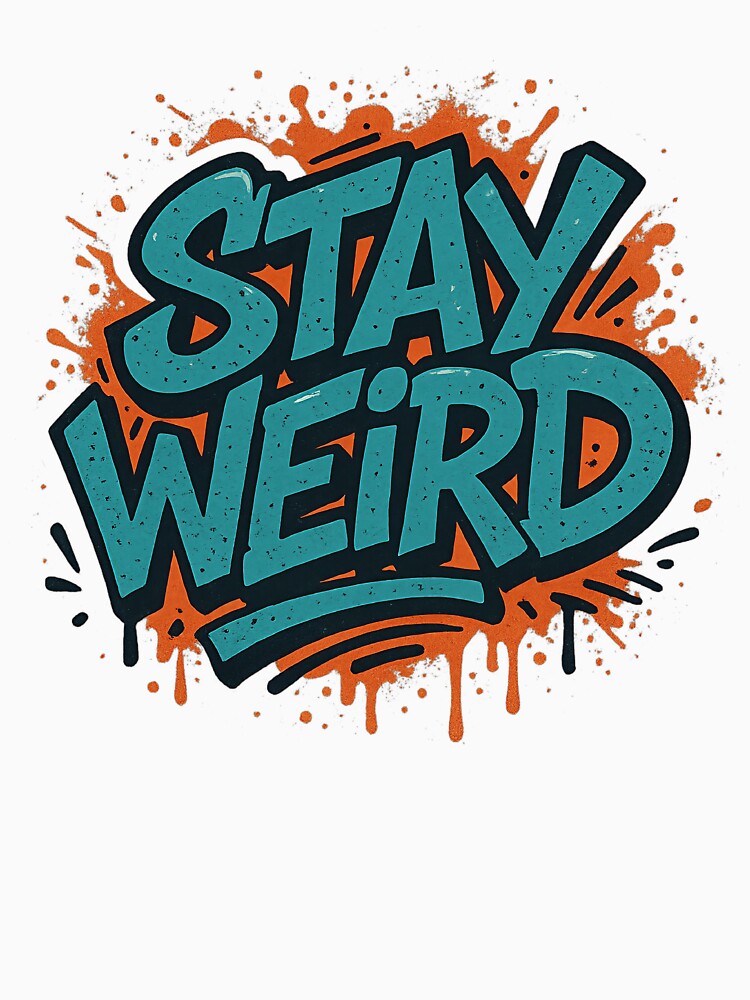 Stay Weird graffiti by BanksyNB T-Shirts, Hoodie, Sweatshirt | BlankRebels.com (Image 3)