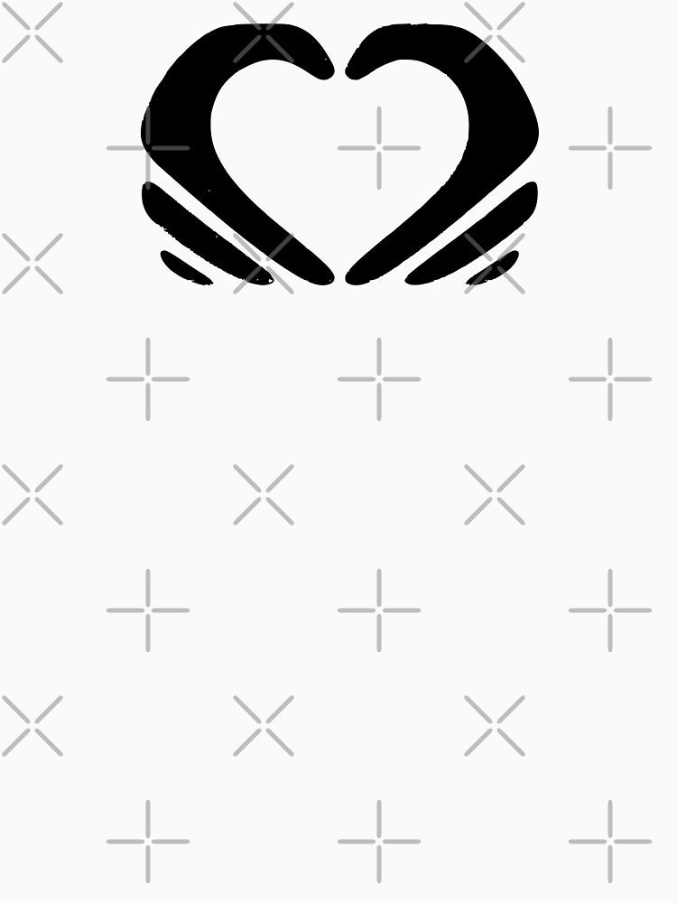 Hand heart by Lateef Prints T-Shirts, Hoodie, Sweatshirt | BlankRebels.com (Image 3)