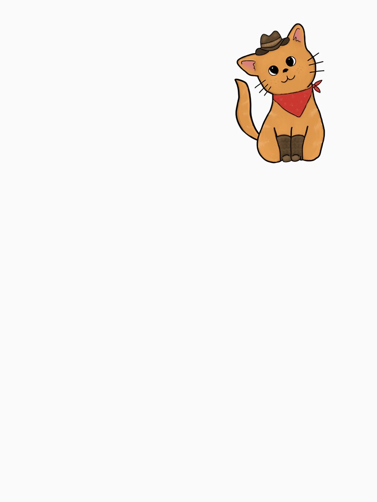 Cowboy Kitty by StickersBySyd01 T-Shirts, Hoodie, Sweatshirt | BlankRebels.com (Image 2)