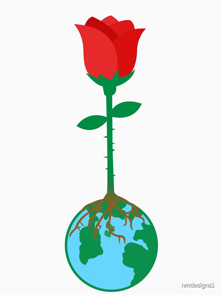 Rose from the earth by nmdesigns1 T-Shirts, Hoodie, Sweatshirt | BlankRebels.com (Image 3)