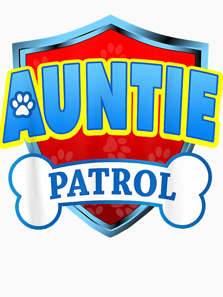 Creative Nimble Enthusiasm Relief Cute Funny Auntie Patrol - Dog Mom, Dad For Men Women Vintage by... (Image 3)