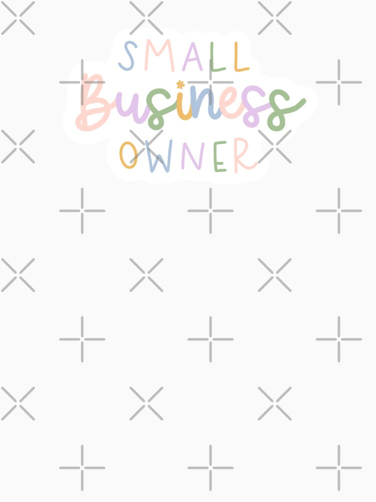 Small Business Owner Floral Lettering Quote by marlyhartranft T-Shirts, Hoodie, Sweatshirt | BlankRebels.com (Image 3)