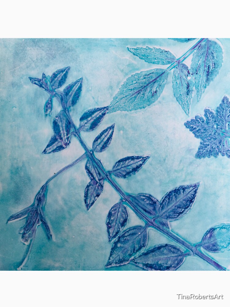 Blue Fuchsia by TinaRobertsArt T-Shirts, Hoodie, Sweatshirt | BlankRebels.com (Image 2)