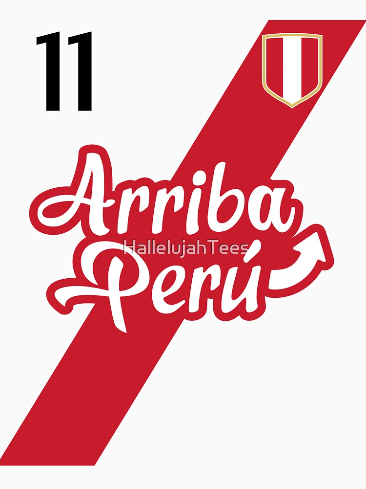 Retro Arriba Peru Soccer Jersey 11 Peruvian Futbol Gift Tee Jersey Peruvian Fanatic Gift  Retro Peruvian Gift Vintage Peru Shirt Peru Llama Cusco Gift Idea by HallelujahTees