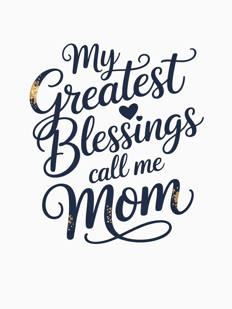 My Greatest Blessing Call me Mom by Idarmotar T-Shirts, Hoodie, Sweatshirt | BlankRebels.com (Image 3)