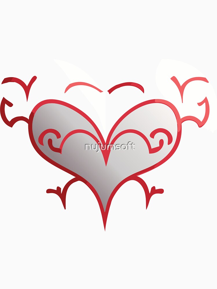 heart silhouette by nujumsoft T-Shirts, Hoodie, Sweatshirt | BlankRebels.com (Image 3)