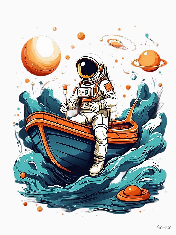 astronaut by Arextr T-Shirts, Hoodie, Sweatshirt | BlankRebels.com (Image 3)