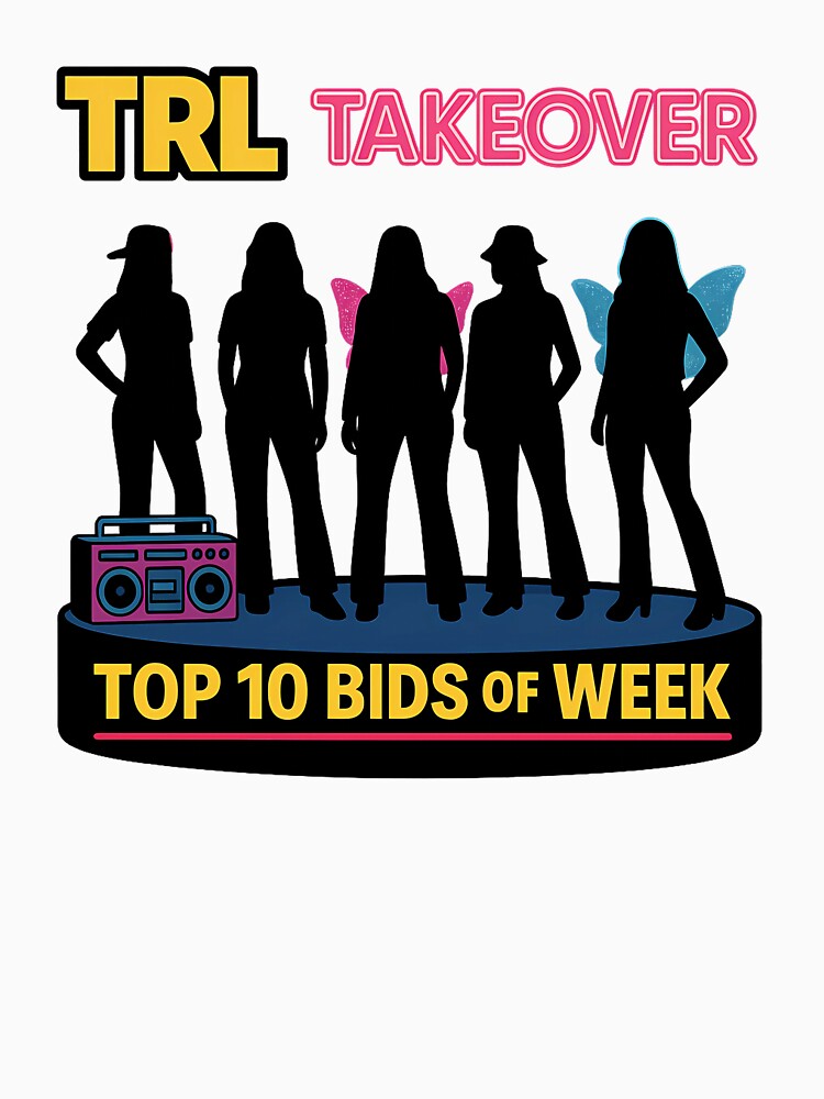 TRL Takeover – Top 10 Bids of the Week Sticker by summer-loving T-Shirts, Hoodie, Sweatshirt | BlankRebels.com (Image 3)