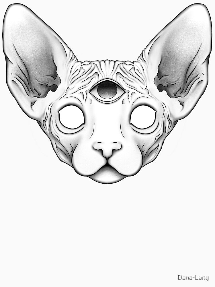 3rd eye sphinx by Dana-Lang T-Shirts, Hoodie, Sweatshirt | BlankRebels.com (Image 3)