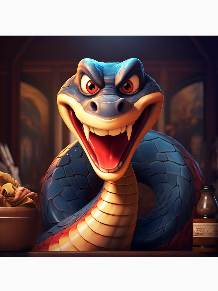 Cartoon Snake 4 by AstroRisq
