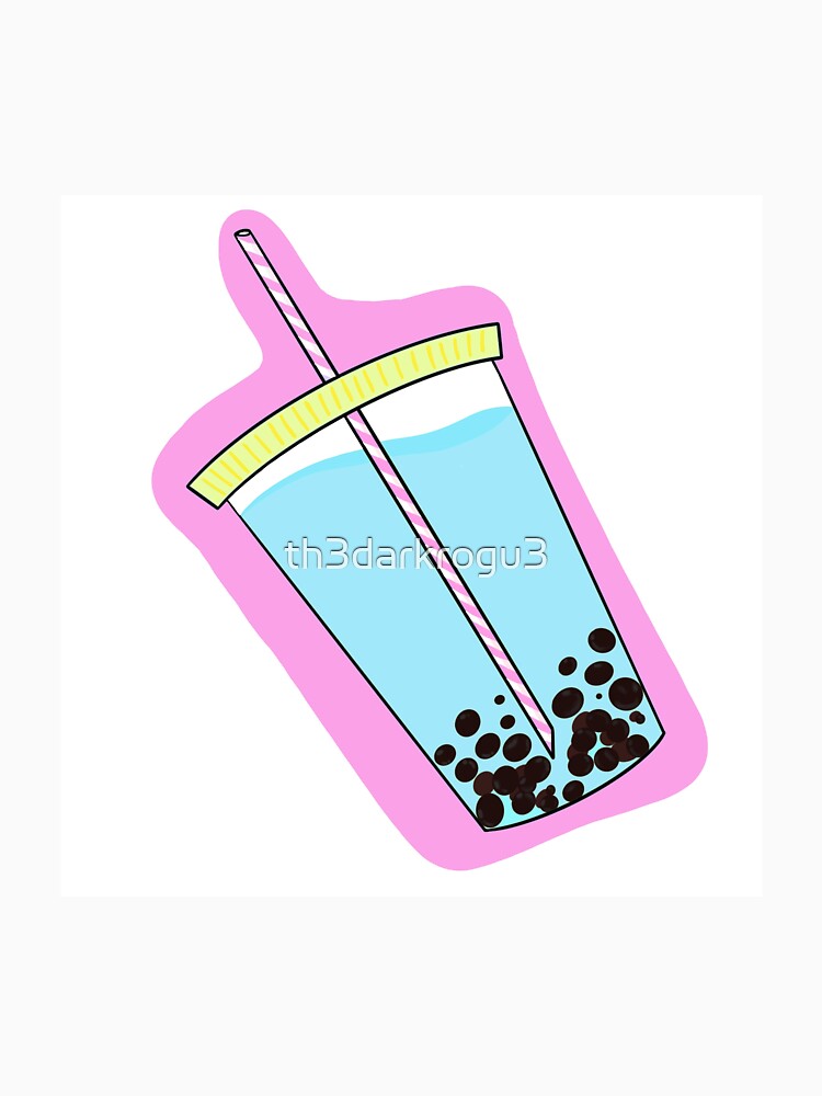 Blue Boba Tea by th3darkrogu3 T-Shirts, Hoodie, Sweatshirt | BlankRebels.com (Image 3)