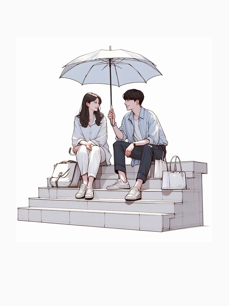A couple on the stairs. by growing-mom T-Shirts, Hoodie, Sweatshirt | BlankRebels.com (Image 3)