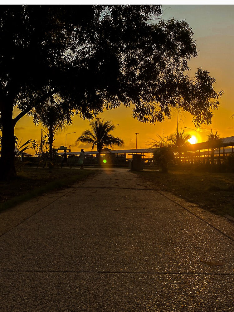 Road Sunset View by tutijung T-Shirts, Hoodie, Sweatshirt | BlankRebels.com (Image 2)
