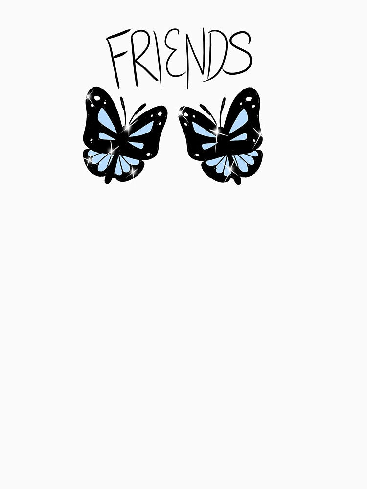 Butterfly Friends (Blue) T-Shirts, Hoodie, Sweatshirt