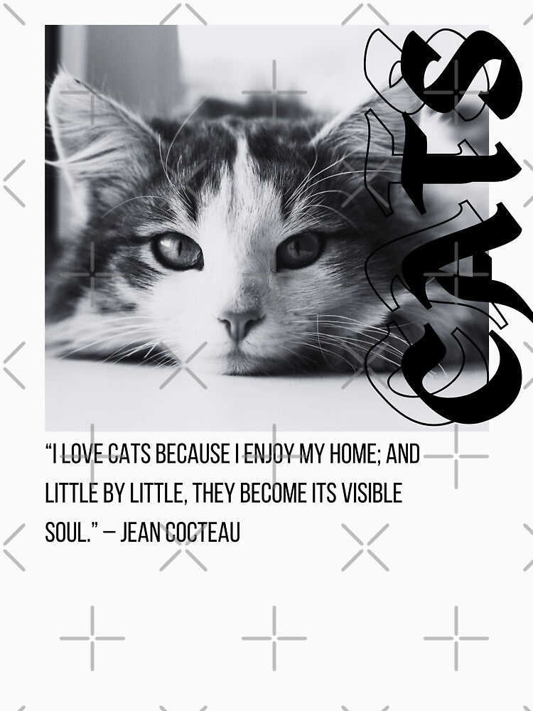 Cats with a Quote Streetwear Inspired with Black Colored Font Design by quinellie T-Shirts, Hoodie, Sweatshirt (Image 3)