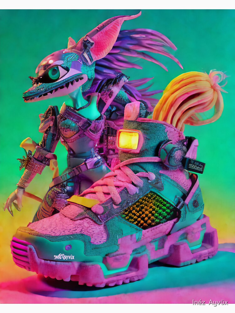 Robotica and Her Favorite Kicks by Inéz  Ayvüx