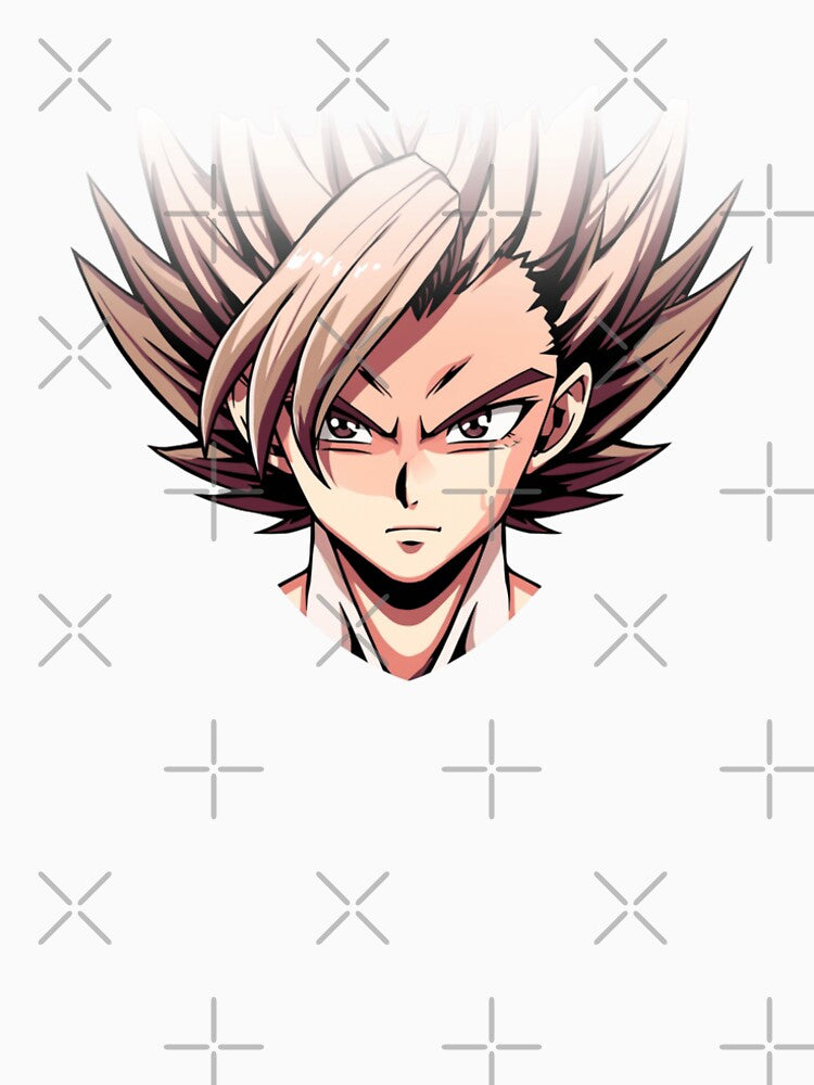 Japanese Anime Style Character Clean Logo Art by Animepopstudio