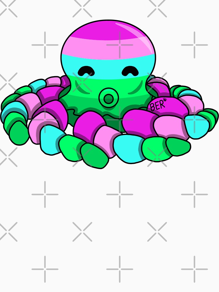 Toric Pride Fidget Octopus by SentABear T-Shirts, Hoodie, Sweatshirt | BlankRebels.com (Image 3)